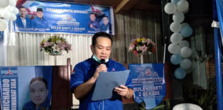 Semarak HUT Demokrat, Richardo Santuni Ratusan Masyarakat