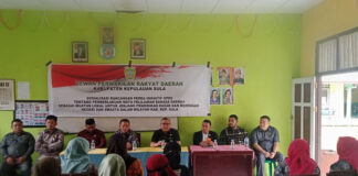 DPRD Dapil I Sosialisasi Ranperda Bahasa Daerah ke-Sejumlah Sekolah di Kota Sanana