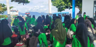 Selesai PPL Ratusan Mahasiswa/i STAI Babussalam Sula Kembali ke Kampus