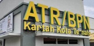 Tahun 2022, BPN Kota Ternate Tergerkan 1.200 Bidang Tanah Tersertifikasi Melalui Program PTSL