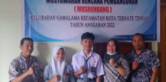 Pemerintah Kelurahan Gamalama Kota Ternate Gelar Musrembang Kelurahan
