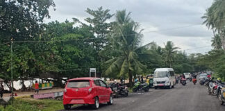 Destinasi Wisata Sejarah Pantai Army Dock Morotai Mulai Dipadati Pengunjung