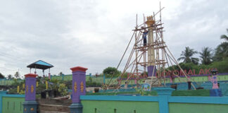 Usai Bangun Taman Desa Ngokomalako, Kades : Target Saya Akan Diresmikan Bupati