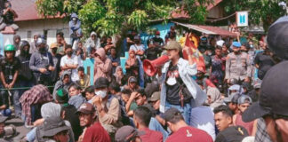 Aksi Jilid III, Masa Aksi Blokade Jalan Pertamina Kelurahan Jambula Kota Ternate