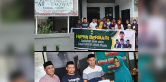HIPMI Berbagi Santunan Untuk Anak Yatim Serta Paket Lebaran Untuk Duafa