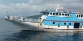 Akibat Cuaca Ekstrem KM. Cahaya Arafa Tenggelam Diperairan Gane Halsel