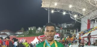 Irwandi Fokatea Kembali Torehkan Prestasi di Kejuaraan Nasional Atletik di Semarang