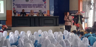 DPP-PA Malut Gelar Sosialisasi Ceria di SMPN 2 Ternate