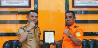 Pj. Bupati Pulau Morotai Kunjungi Basarnas Ternate