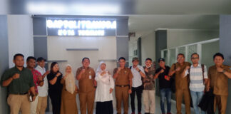 Bappelitbangda Kota Ternate Jalin Kerjasama Dengan FIB Unkhair