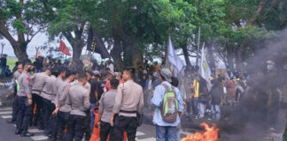 Ini 3 Titik Sasaran Aksi Demonstran Mahasiswa se-Kota Ternate
