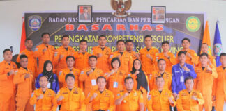 Basarnas Ternate Laksanakan Peningkatan Kompetensi Bagi Rescuer