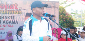 Kakanwil Malut Drs. H. Amar Manaf Pimpin Kegiatan Jalan Sehat dan Deklarasi Kerukunan