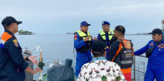 Kapal Bermuatan Kopra Mengalami Kebocoran di Perairan Desa Labi-labi Wasile Utara Haltim