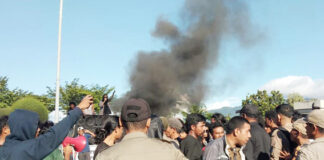 AMMKKB Aksi di Kantor Walikota Soal Penggusuran Rumah Warga