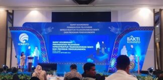 Diskominfo dan Persandian Halsel Hadiri Rakor Menkominfo Bahas Program Tol Langit