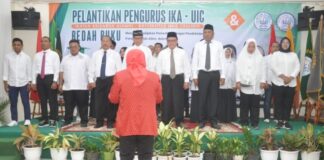 Dilantik Rektor Universitas Ibnu Chaldun, Usman Sidik Resmi Pimpin IKA UIC Jakarta