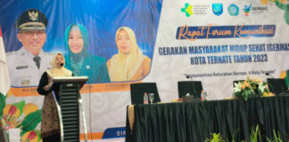 Dinkes Kota Ternate Gelar Rapat Forum Komunikasi Germas Tahun 2023