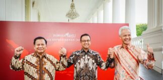 KPU Tetapkan Prabowo-Gibran, Ganjar-Mahfud, dan Anies-Muhaimin Capres-Cawapres 2024