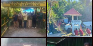 Sambut HAJAT Ke-773 Forkopimcam Pulau Ternate Gelar Bakti Sosial di Destinasi Wisata