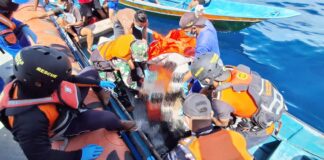 Seorang Yang di Kabarkan Jatuh Dari Speed Rute Ternate-Makian, Ditemukan di Perairan Kayoa Dalam Kondisi Meninggal Dunia