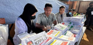 Sukseskan Pemilu 2024, KPUD dan Harita Nickel Buka TPS Khusus Karyawan di Site Obi