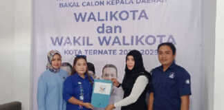 Dua Parpol Disambangi LO, Meiyuyanti untuk Pengambilan Fom Wawali Ternate
