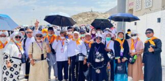 Jamaah Haji Kloter 15 UPG Ziarah di Jabal Tsur dan Jabal Nur