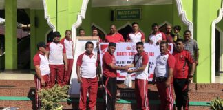 Sambut Hari Bhayangkara Ke-78, Polsek Ternate Utara Gelar Baksos Religi