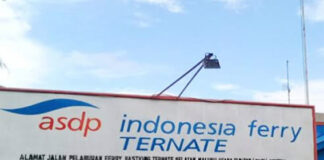 ASDP Cabang Ternate Bangun Pos Penjagaan dan Mesin ATM di Area Pelabuhan