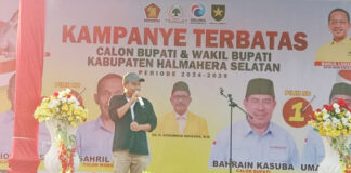 Nekat Lepas Jabatan, Mantan Ketua DPC PDI-P Halsel Serukan BK-UHS Bakal Menang