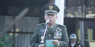 Ini Bunyi Amanat Menteri Sosial, Dibacakan Kasrem 152/Baabullah Dalam Peringati Hari Pahlawan Nasional