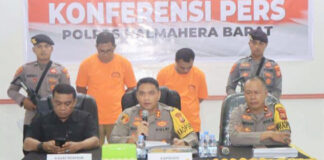 Akibat Tindakan Premanisme, Kadis Perindagkop Halbar Bersama Stafnya Resmi Ditetapkan Tersangka