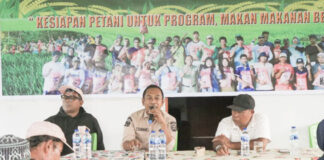 Dukung Program Makan Makanan Bergizi, Distan dan Petani di Halteng Gelar Pertemuan