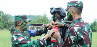Kasdam XV/Pattimura Buka Latihan Proglatsiap Satgas Pamtas RI-Papua Nugini
