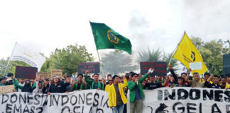 Tolak Inpres Nomor 1 Tahun 2025, BEM se-Kota Ternate Gelar Aksi