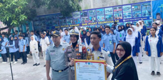 Polres Ternate Gelar Deklarasi Sekolah Pelopor Keselamatan Berlalu Lintas
