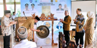 Dispersip Kota Ternate Launching Buku Sultan Baabullah Datu’ Syah