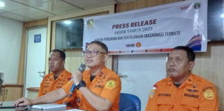 Basrnas Ternate: Kecelakaan Kapal Jadi Kasus Terbanyak Operasi SAR 2025
