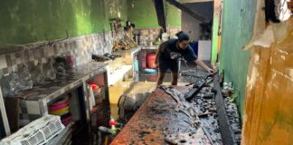 Satu Rumah di Akehuda Terbakar, Polisi Selidiki Penyebab Kebakaran