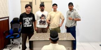 Polres Ternate Amankan Pria dan 464 Sachet Diduga Ganja