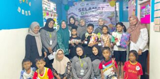 KKN Tematik Literasi Unkhair Gelar Lomba Membaca Nyaring dan Mewarnai di TBM Akehuda