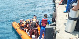 Perahu Nelayan Tenggelam di Perairan Dufa-Dufa, Satu Anak Masih Dalam Pencarian