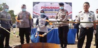 Kanwil Ditjenpas Malut Musnahkan Ratusan Barang Terlarang, Termasuk 45 Handphone
