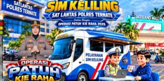 Mudahkan Warga, Polres Ternate Buka Layanan SIM Keliling di Dua Lokasi Ini.!